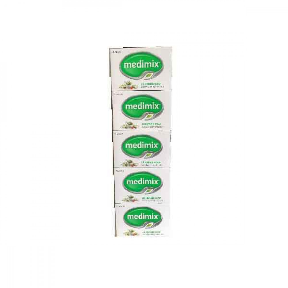 Medimix Herbal Bath Soap 125g x5 Pieces