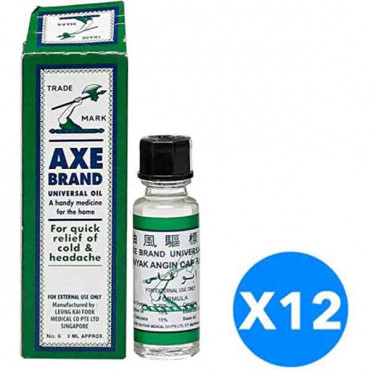 Axe Medicated Oil 3ml x 12 Pieces