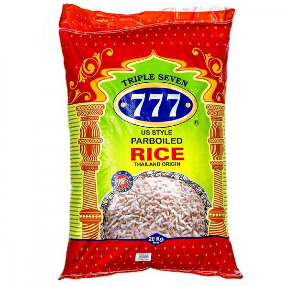 777 Us Style Thailand Rice 20kg