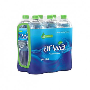 Arwa Drinking Water 1.5Litre x 6 Pieces