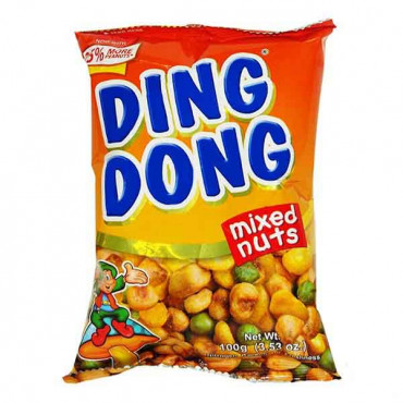 Ding Dong Super Mix Nuts 100g x 4 Pieces