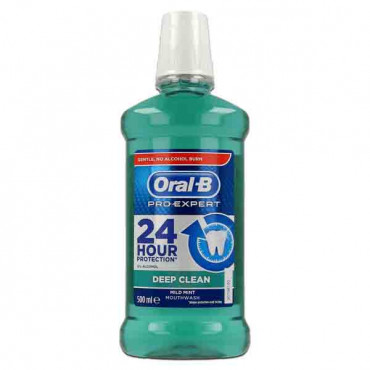 Oral-B Pro-Expert Deep Clean Mouthwash 500ml