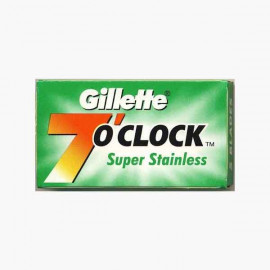 Gillette 7 o'clock Stainless 5 Pieces