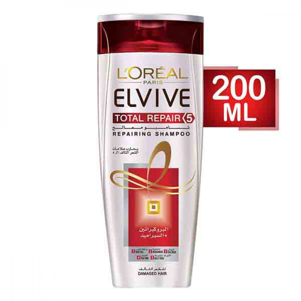 L'Oreal Elvive Total Repair 5 Repairing Shampoo 200ml