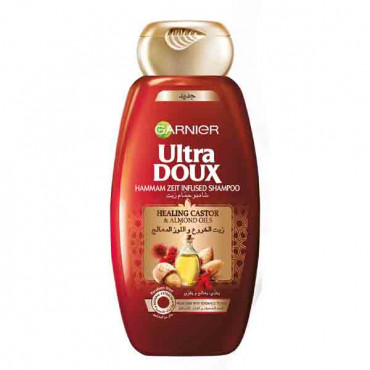 Garnier Ultra Doux Almond Castor Oil Shampoo 200ml