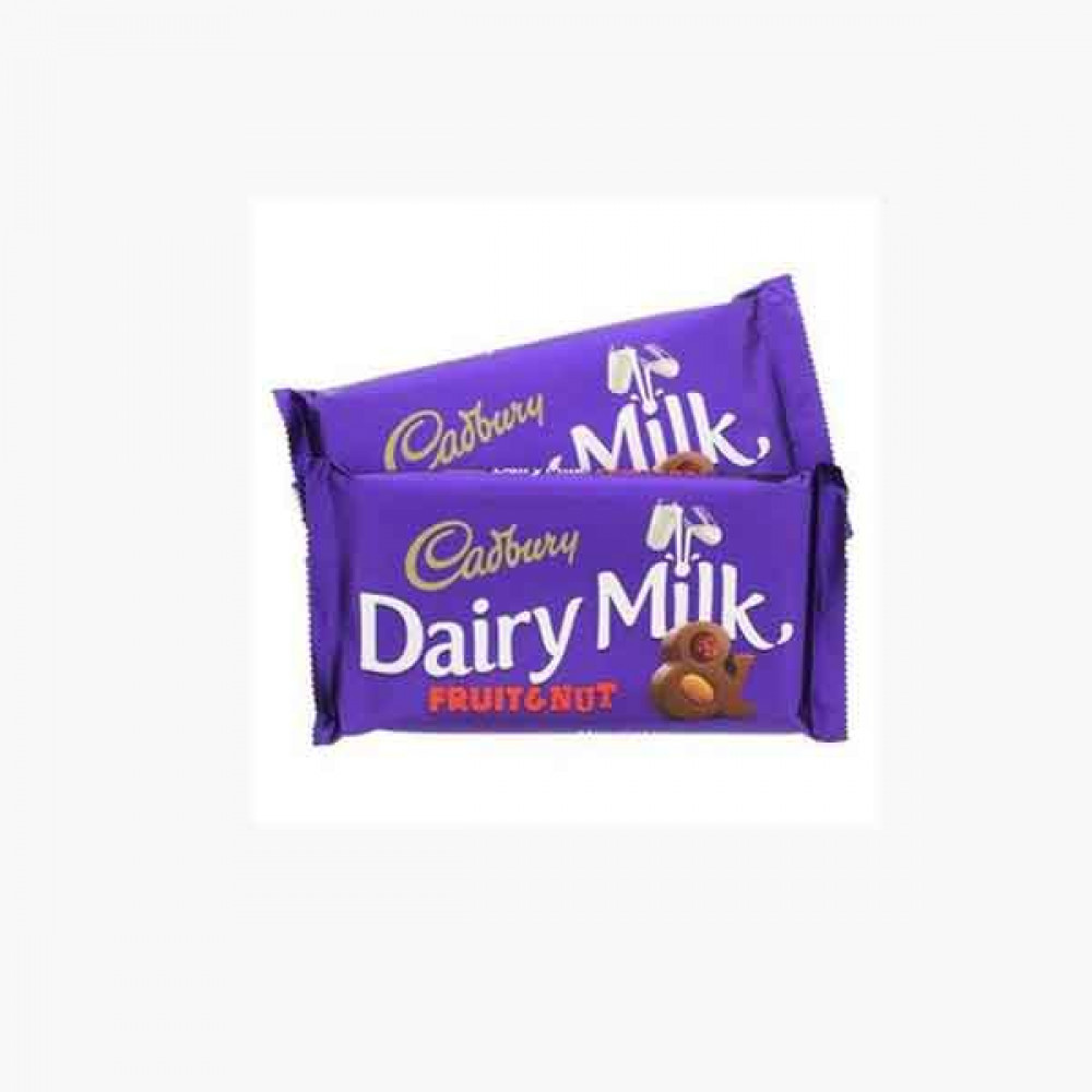 Cadbury Dairy Milk Fruit & Nut 230g x 2 Pieces