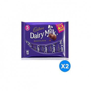 Cadbury Dairy Milk Plain 37g x5 Pieces