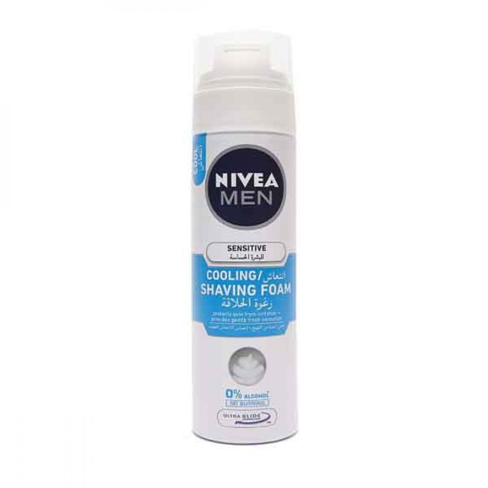 Nivea Sensitive Cooling Shaving Foam 200ml
