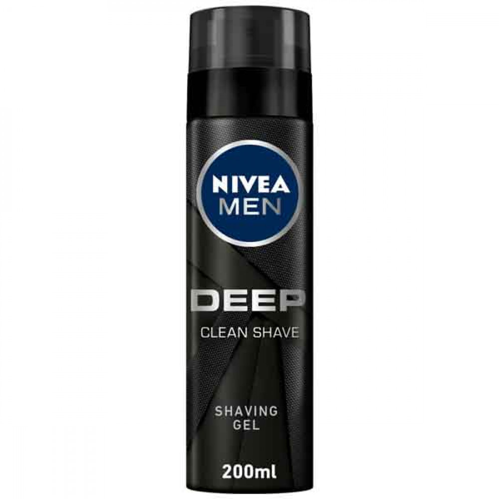 Nivea Deep Mens Shaving Gel 200ml