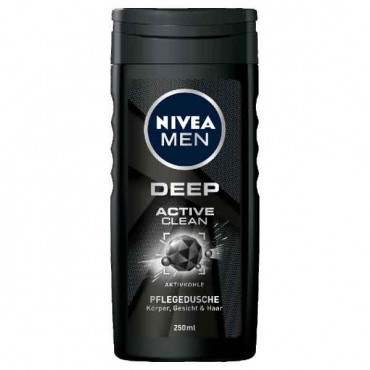 Nivea Men Deep Body Care Shower Gel 250ml