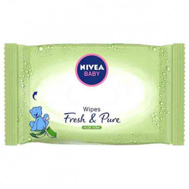 Nivea Baby Wipes Fresh & Pure 63 Count