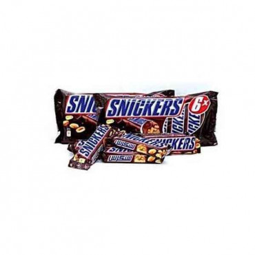 Snickers Standard Chocolates 50g x 24 Pieces