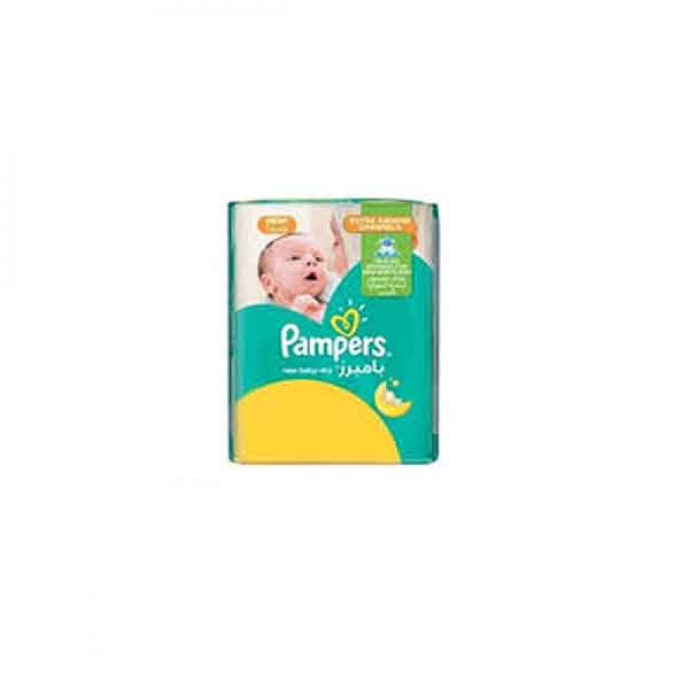 Pampers New Baby Dry Diapers Size 1, Newborn 2-5kg Jumbo Pack, 66 Count
