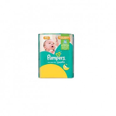 Pampers New Baby Dry Diapers Size 1, Newborn 2-5kg Jumbo Pack, 66 Count