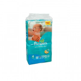 Pampers Baby Dry Diapers Size 4, Maxi Giant Pack, 76 Count