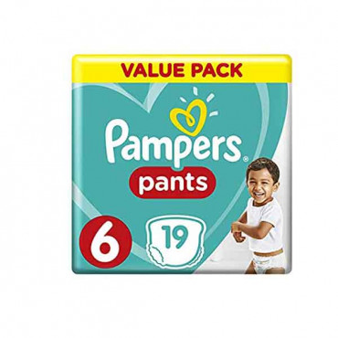Pampers Pants Size 6 Carry Pack, 19 Count