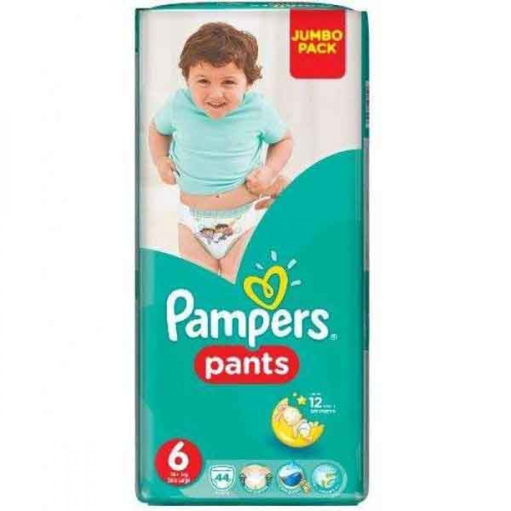 Pampers Pants Size 6, 44 Count