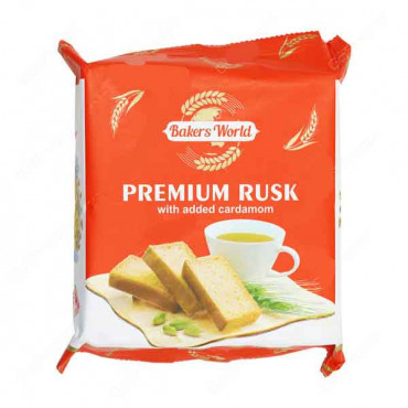 Bakers World Premium Rusk  200g x 3 Pieces