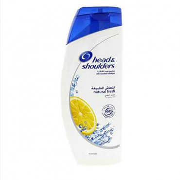 Head & Shoulders Natural Fresh Shampoo 600ml