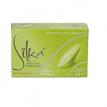 Silka Green Papayas Soap 135g