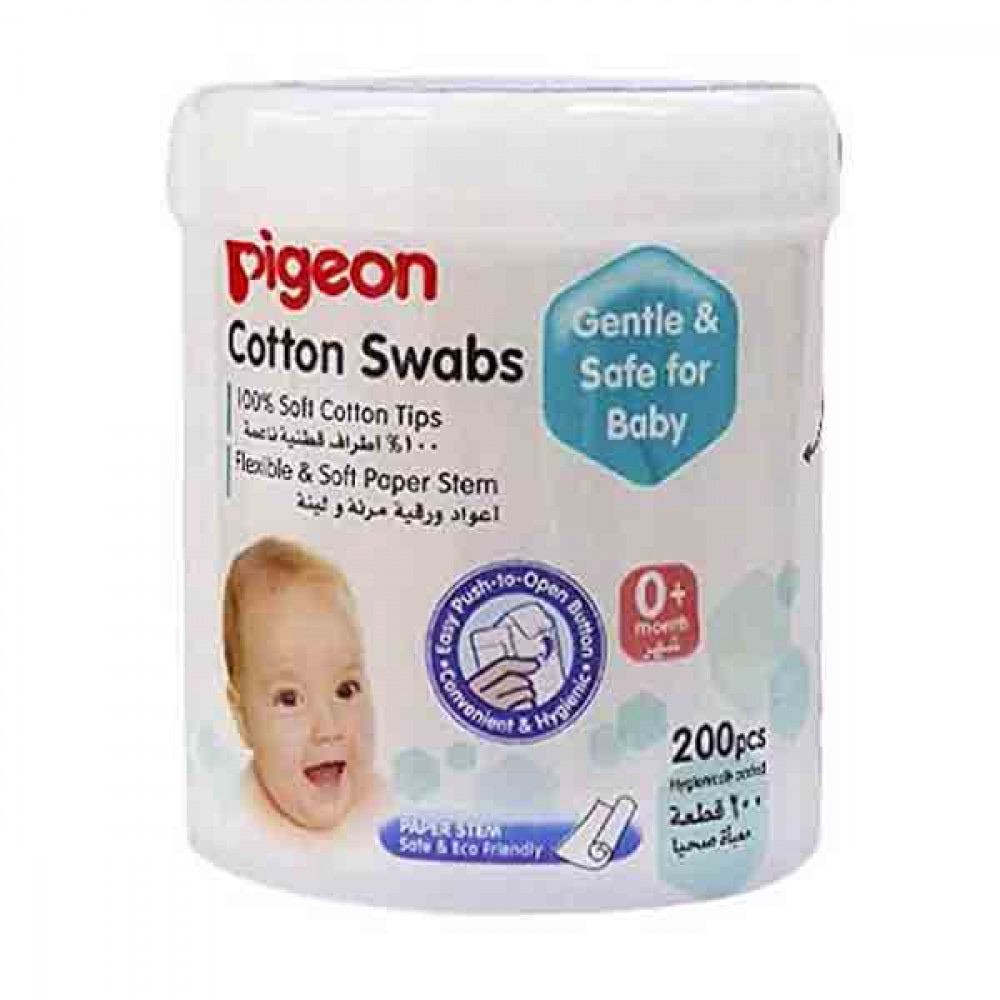 Pigeon Cotton Swabs 200 Count