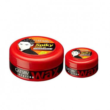 Gatsby Power And Spikes Hair Styling Wax 75g