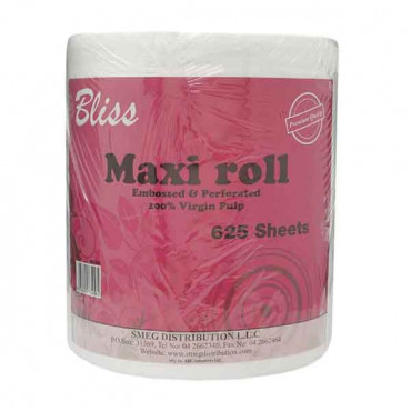Bliss Maxi Rolls E/Sed 625 Sheet and Perforated