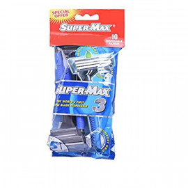 Supermax Ultimate Blue Silver Pouch 8 Pieces