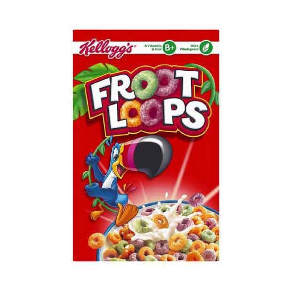 Kellogg's Froot Loops Mixed Cereal Fruit 350g
