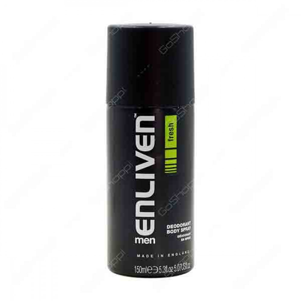 Enliven Fresh Men's Deodorant Body Spray 150ml