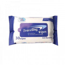 Cool &amp; Cool Traveling Wipes 30 Count