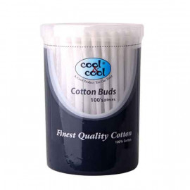 Cool & Cool Assorted Colours Cotton Buds 100S