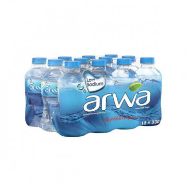 Arwa Drinking Water 330ml x 12 Pieces
