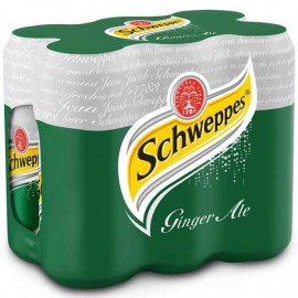 Schweppes Ginger Ale 330ml x 6 Pieces