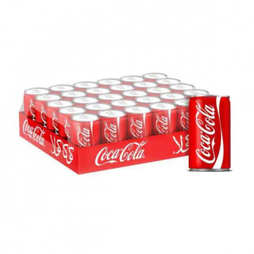 Coca Cola Regular Can 150ml x 30 Pieces
