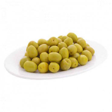 Al Omaira Spanish Green Olives Whole 1kg