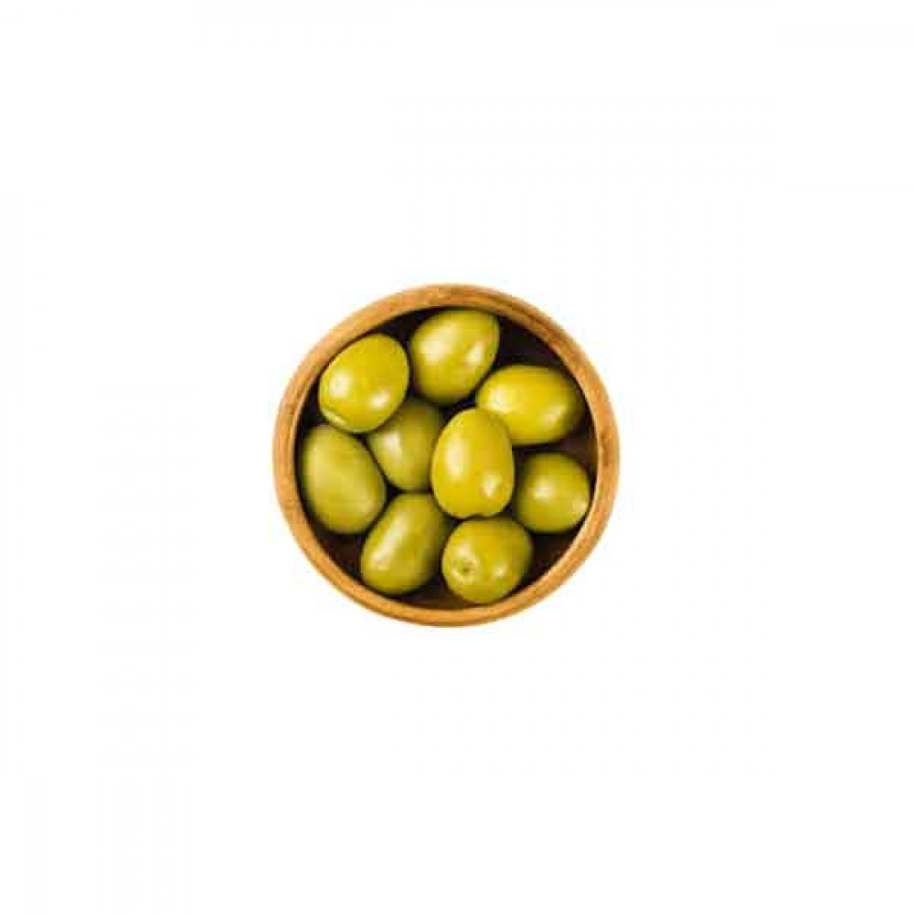 Al Omaira Syrian Green Olives Plain 1kg