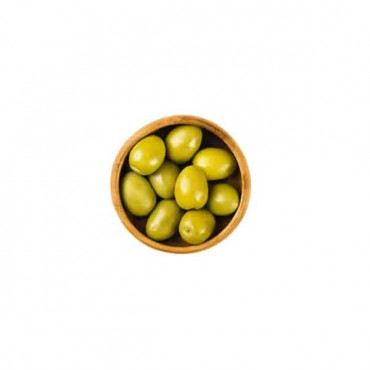 Al Omaira Syrian Green Olives Plain 1kg