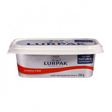 Lurpak Soft Unsalted Butter 250g