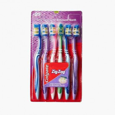 Colgate Zigzag Flexible Toothbrush Medium