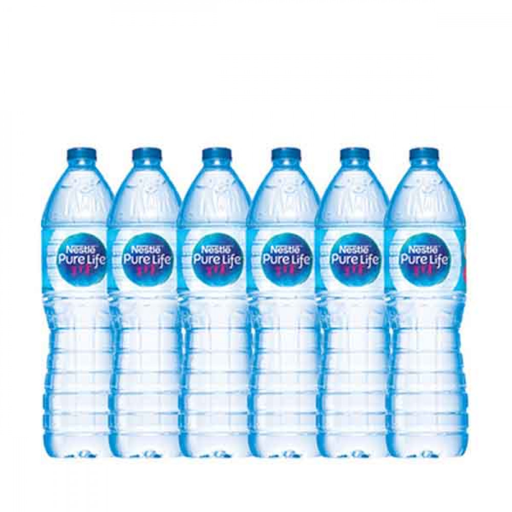 Nestle Pure Life Drinking Water 1.5Litre x 6 Pieces