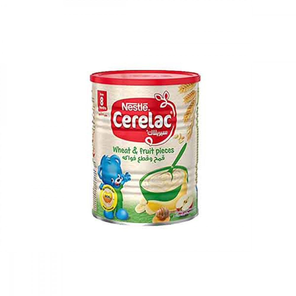 Nestle Cerelac Wheat And Fruit Pieces 400g