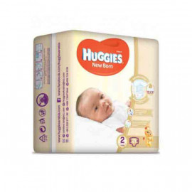 Huggies Diapers for Newborn Babies Size 2 21 Count
