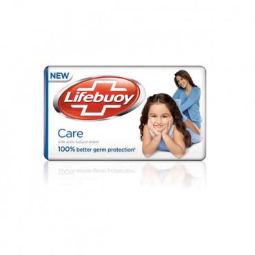 Lifebuoy Bath Soap Care White 125g