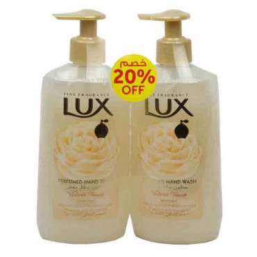 Lux Hand Wash Velvet Touch White 500ml x 2 Pieces