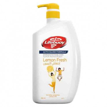 Lifebuoy Lemon Fresh Antibacterial Body Wash 500ml