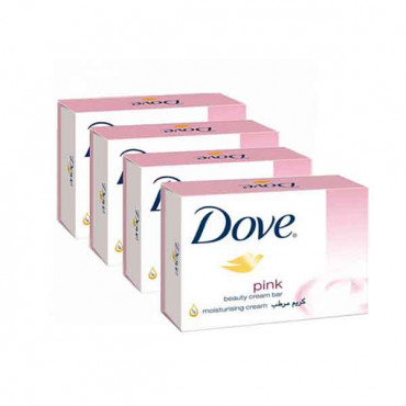 Dove Beauty Pink Soap 135g x 4 Pieces