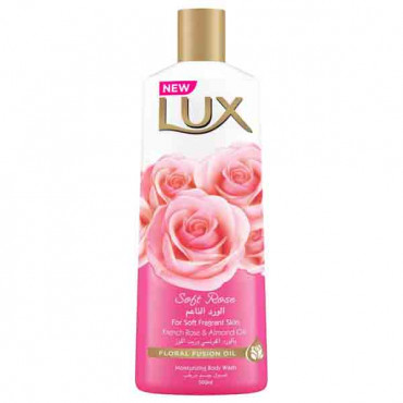 Lux Soft Rose Flower Body Wash 500ml