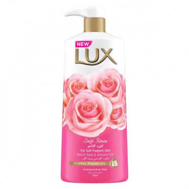 Lux Soft Rose Flower Body Wash 700ml