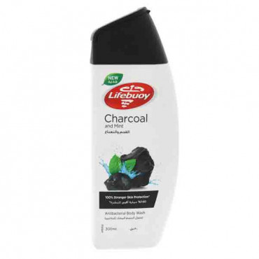 Lifebuoy Charcoal & Mint Antibacterial Body Wash 300ml
